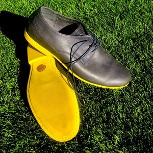 Camper Slippers Sun Mens Leather Plain Toe Oxford Shoes